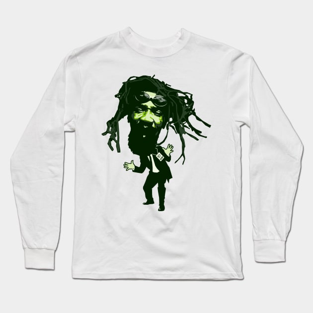 Dreadlocks The Important Person Long Sleeve T-Shirt by jafaris